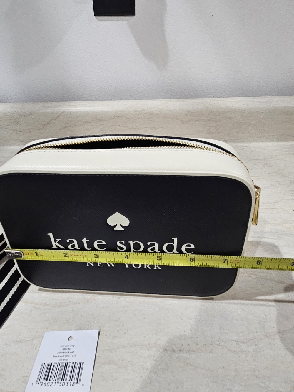 Kate Spade New York Black and White Crossbody Bag - Picture 8 of 10